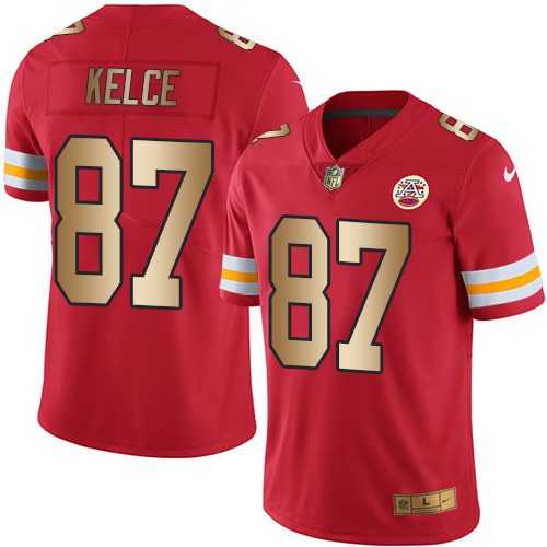 Nike Chiefs 87 Travis Kelce Red Gold Vapor Untouchable Limited Jersey Dzhi,We sell and wholesale Nike Chiefs 87 Travis Kelce Red Gold Vapor Untouchable Limited Jersey Dzhi on line form chian!